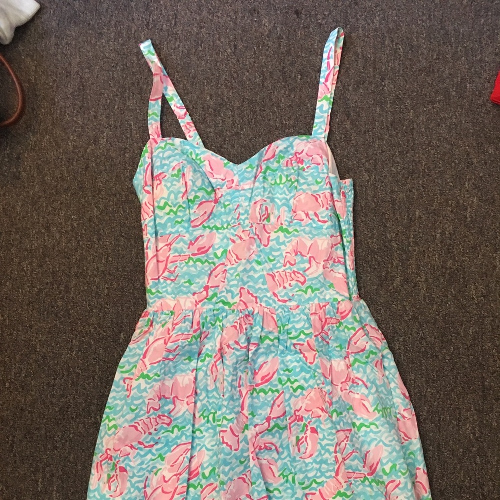 Lobstah Roll Lilly Pulitzer Dress Size 00